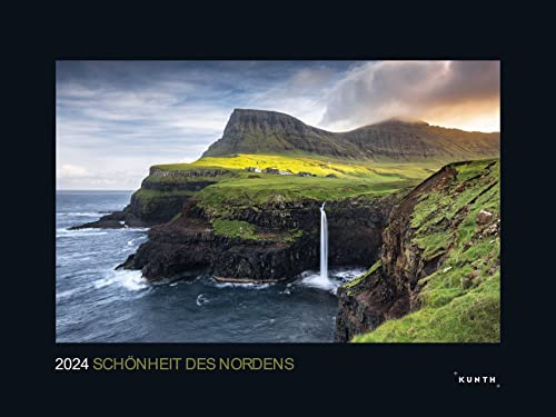 Schönheit des Nordens - KUNTH Wandkalender 2024: Hochwertiger, bildstarker Kalender mit Spiralbindung im Großformat (KUNTH Wandkalender Black Edition 60 x 45 cm)