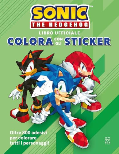 Sonic The Hedgehog. Colora con gli sticker (Giochi)
