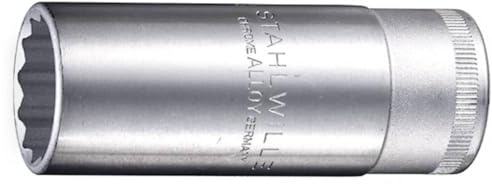 Stahlwille 51 19 Steckschlüssel-Einsatz 51 19mm 12-kant lang, Silber