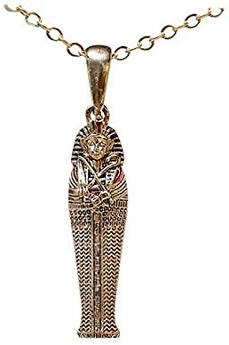 SilberDream Schmuck Anhänger Sarkophag Tutanchamun Ägypten mit Kette EK049