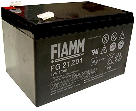 Batterie FIAMM 12 V 12 Ah FG21201 VRLA AGM luftdicht