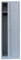 Lüllmann 2er Spind komplett montiert grau 180x60x50cm Personalraum Stahl-Kleiderspind Garderobenschrank Spindschrank 2 türig 510120