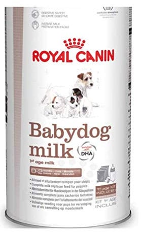 ABNOBA PET STORE Royal Canin Baby Log Milk and Bottle 400g Complete Milk Replacement for Dogs - Puppies from Birth to Weaning (0-2 Months)
