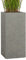 Pflanzwerk® Maceta Fibra de Vidrio Tower Lava Gris 60x28x28cm XXL *Resistente a Las heladas* *Protección UV* *Calidad Europeo*