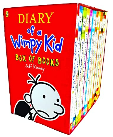 Diary of a Wimpy Kid Collection 12 Books Box Set