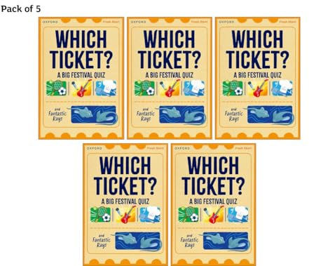 Book 3: Which Ticket? A Big Festival Quiz & Fantastic Rays - Pack of 5 (Read Write Inc. Fresh Start: Reading Practice)