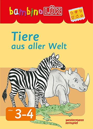 bambinoLÜK-Sets: bambinoLÜK-Set: Tiere aus aller Welt: 3 - 4 Jahre