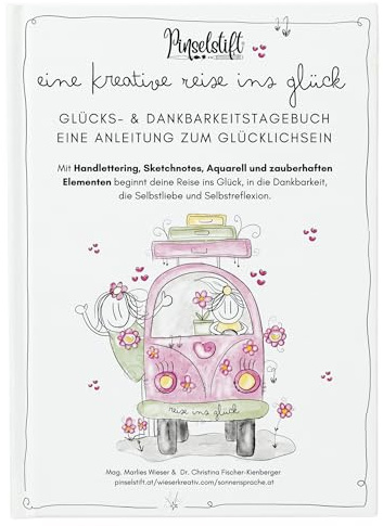 Glückstagebuch – Kreative Zeichenanleitung für Dankbarkeit & Selbstfürsorge | Journaling, Achtsamkeit, Bullet Journal Ideen