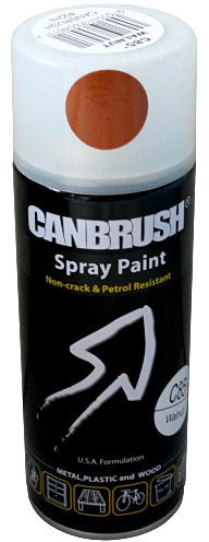 Canbrush WALNUT Solid Wood Spray Paint Auto Diy Purpose Colour Aerosol Can Wood Effect C85