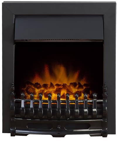 Adam Blenheim Electric Fire in Black