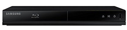 Samsung BD-J4500 - 3D Blu-Ray Player, Plays DVDs, CDs & AVCHD; AV Connectivity; Black