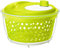 Rotho Fresh Essoreuse à salade, Plastique (PP) sans BPA, verte/transparente, 4.5l (25.0 x 25.0 x 16.5 cm)