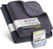 Glart 4484 Mikrofasertücher 4er Set – 40×40 cm – 360 GSM – fusselfrei & saugstark – rundvernäht, maschinenwaschbar – für Auto, Haushalt, Bad, Küche – 80 % Polyester, 20 % Polyamid – Grün/Blau