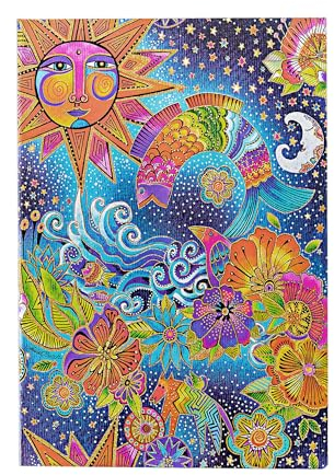 Paperblanks - Celestial Magic - Whimsical Creations - Sketchbooks - Grande - Sketchbook - Elastic Band - 200 Gsm