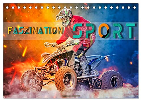 Faszination Sport (Tischkalender 2026 DIN A5 quer), CALVENDO Monatskalender: Fun und Sport, voll im Trend. (CALVENDO Sport)