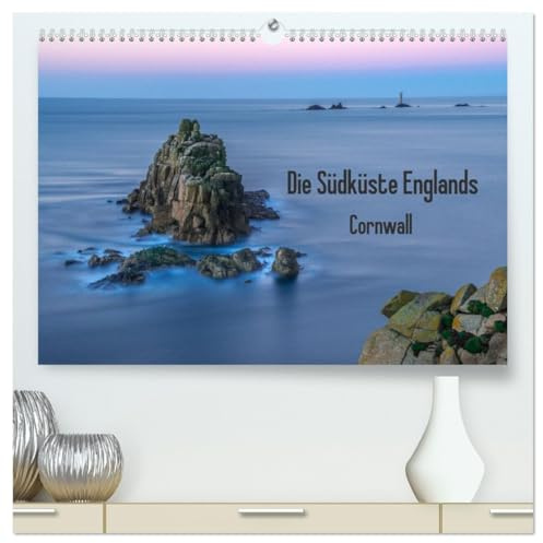 Die Südküste Englands - Cornwall (hochwertiger Premium Wandkalender 2026 DIN A2 quer), Kunstdruck in Hochglanz: Von Lands End bis Tintagel (CALVENDO Orte)