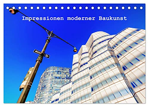 Impressionen moderner Baukunst (Tischkalender 2026 DIN A5 quer), CALVENDO Monatskalender: Tag- und Nachtfotografien moderner Architektur (CALVENDO Orte)