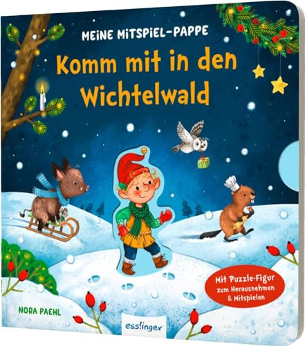 Meine Mitspiel-Pappe: Komm mit in den Wichtelwald: Mitmachbuch mit Spielfigur
