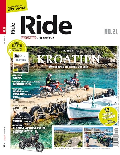 RIDE - Motorrad unterwegs, No. 21: Kroatien