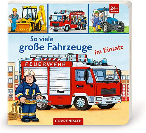 So viele große Fahrzeuge im Einsatz