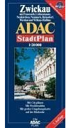 ADAC Stadtplan Zwickau: Mit Citypln. Mit Postleitzahlen. Mit großer Umgebungskte.
