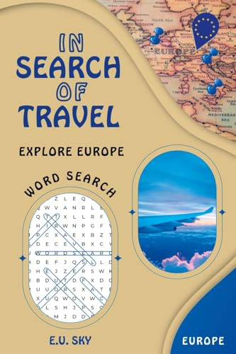 In Search of Travel: Explore Europe Word Search