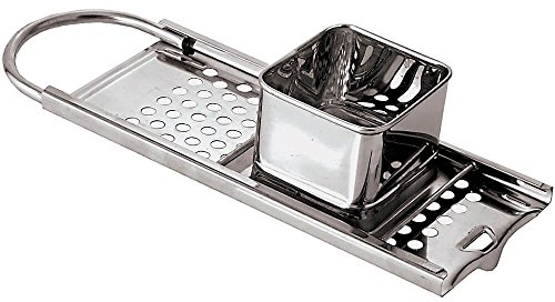 Paderno World Cuisine 49844-01 Spaetzle Maker, Metal, Red