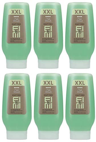 6er Flubber Sculpt Force Eimi Wella Professionals Extra starkes Gel XXL 250 ml