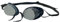Tyron Performance Race Goggle (Anti-silber verspiegelt) | Schwimmbrille | Weiterentwicklung der Schwedenbrille mit soften Silikonrand/-Steg | Training