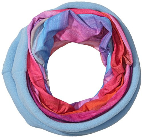 HAD Head Accessoires Original Funktionstuch, Fading Pink-Fleece: Lightblue, one Size