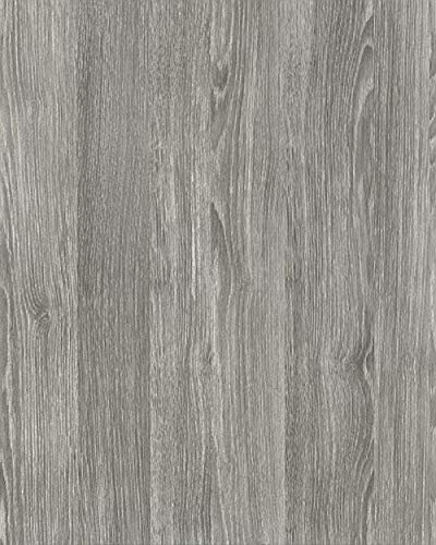 d-c-fix Möbel-Klebefolie Sheffield Oak Perlgrau 45 cm x 15m Holzoptik Folie | abwaschbare und selbstklebende Deko-Folie für Küche, Schrank, Tisch & Fensterbank - modern & nachhaltig