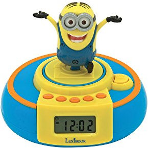 Lexibook - Rl985des - Radio Réveil Jumper - Moi Moche Et Méchant