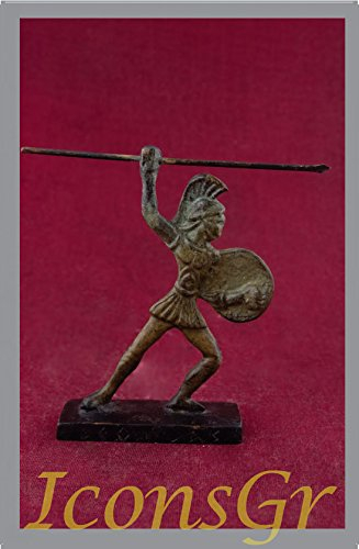 IconsGr Antike griechische Bronze Museum Statue Replica von Leonidas King of Sparta (1150)