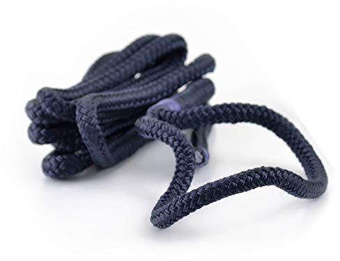 Festmacherseil Fenderleine Tau mit Auge Ø10mm 2m Polyester schwimmfähig | UV-beständig | Ø8 mm | Länge: 2m