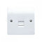 MK Logic Plus K422WHI 1-Gang Master Telephone Socket