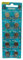 Vinnic Pilas alcalinas AG8 L1121 LR1120 191 V8GA (Paquete de 10) utilizadas en Relojes, calculadoras, Juguetes, láseres, Relojes, termómetros y Muchos Otros artículos electrónicos.