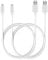 MaGeek [Pack of 2pcs] 6ft / 1.8m Premium Extra Long Micro USB to USB Cable High Speed USB 2.0 A Male to Micro B for Samsung, HTC, Sony, Motorola, LG, Google, Nokia and More(White)
