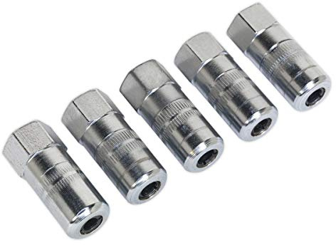 Sealey GGE5 Hydraulic Connector 4-Jaw Heavy-Duty 1/8 BSP Pack of 5