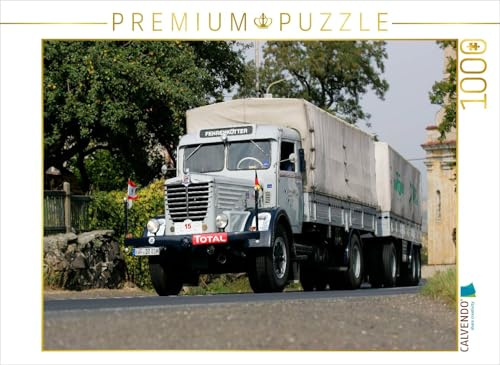 CALVENDO Puzzle EIN Motiv aus dem Kalender Klassische Lastkraftwagen | 1000 Teile Lege-Größe 64 x 48 cm Foto-Puzzle für glückliche Stunden