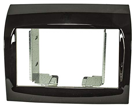 tomzz Audio 2414-063 Doppel DIN Radioblende Set kompatibel mit FIAT Ducato Facelift ab Bj.2011 Piano Lack schwarz mit Einbaukit Modelle mit Werksradio Sony