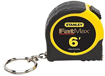 Stanley Fat Max Fmht33706 Fatmax® Schlüsselanhänger Maßband, 12er-Pack