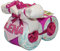 Windeltorte | MINI-Windelmotorrad (rosa) | Windelgeschenk Mädchen