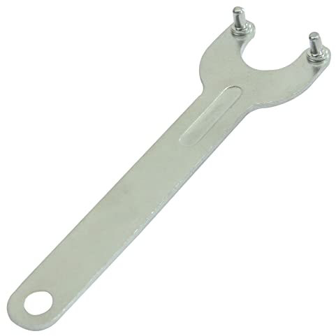Dapetz ® Angle Grinder 2 Pin Spanner/Key for 4-1/2 115mm Grinders for Replacing Discs Ideal for Use on Most Angle Grinders to Replace and Fix Grinding Discs in Place