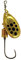 MAPSO - 5 Cucharillas de Pesca REDER-2 ON 4,50 GMS. Anz. Simple sin Muerte