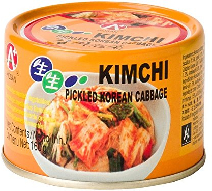 6er-Pack HOSAN Kimchi koreanisch eingelegter Kohl / KIM CHI / [ 6 x 160g ] Kimchee
