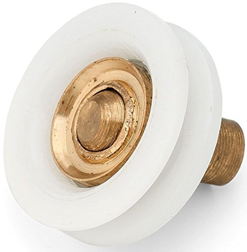 Shower Part V-Nut-Duschtürrollen, 8X, Durchmesser 20 mm, Dicke 6 mm, Nylon, Türersatzteile