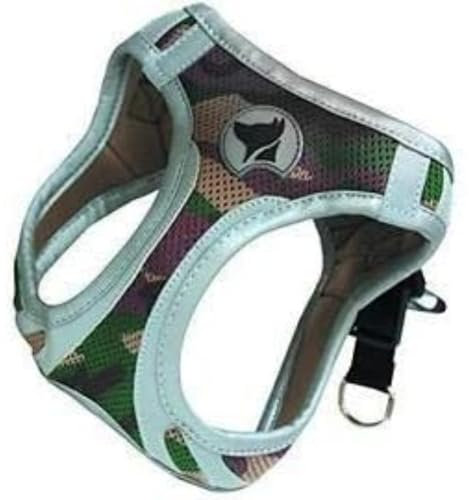 CROCI Wander-Geschirr für Hunde, reflektierend, Camouflage-Muster, Gr. XS