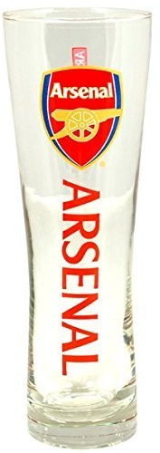 Official Arsenal FC Crest Peroni Pint Glass by Arsenal F.C.