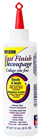 Beacon, Fast Finish Decoupage, Dries Clear, 237.12 ml