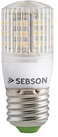 SEBSON® E27 LED 3W Lampe - Vgl. 25W Glühlampe - 240 Lumen - Warmweiß - Leuchtmittel 280°